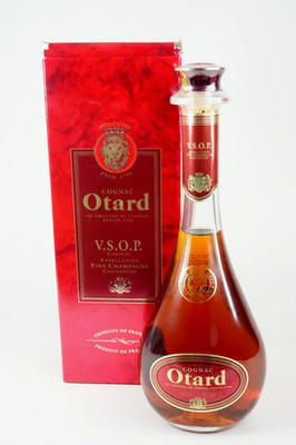 AUS SAMMLER NACHLASS - ALTE FLASCHE COGNAC - OTARD FINE CHAMPAGNE - ORIG. VERP.