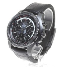 BREITLING BENTLEY UNITIME MB0521 50mm SS(PVD) Black Dial Chronograph Date #C027