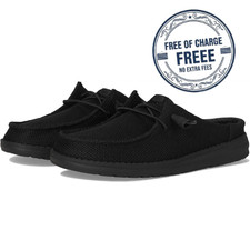 Hey Dude Wendy Slip Stretch Sox Women's Black, M Soft Comfortable NEW WITH BOX