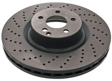 2x Bremsscheibe Vorderachse gelocht/innenbel. 10 94 4145 SWAG für MERCEDES-BENZ 2x Bremsscheibe Vorderachse gelocht/innenbel. 10 94 4145 SWAG für MERCEDES-BENZ