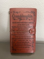 "To My Granddaughter" Memory Journal, Gift, New in Pkg