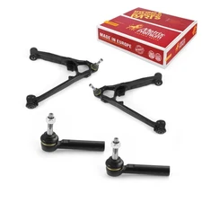 Front Lower Control Arm & Outer Tie Rod Ends for Silverado Sierra 1500 GAS FLEX