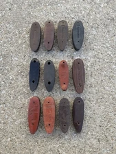 Shotgun Recoil Pad Job Lot of 12 Vtg Originals: Remington Red Head Pachmayr WFS