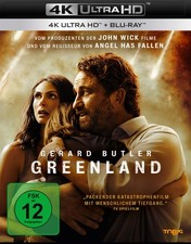 Greenland UHD BD: 4K Ultra HD Blu-ray  Blu-ray 4K UHD Blu-ray  UK IMPORT 