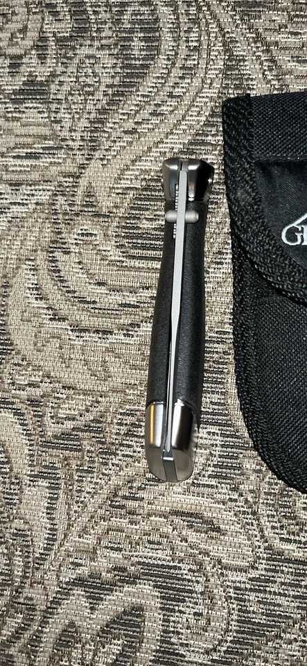 Cuchillo Plegable Gerber Cinco Pulgadas Cerradura Línea Mango Texturizado Como Nuevo Foto 4 de 4