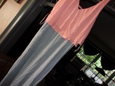 ATTENTION sundress-maxi sz.lg.never worn; still has tags.VERY long!