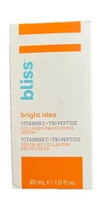 Bliss Bright Idea Vitamin C Collagen Protecting Brightener Serum - 1 oz Dented