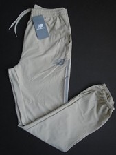 NEW BALANCE All Motion JOGGERS Mens Running Vented Pants L.-Beige Size S,M,L,XL