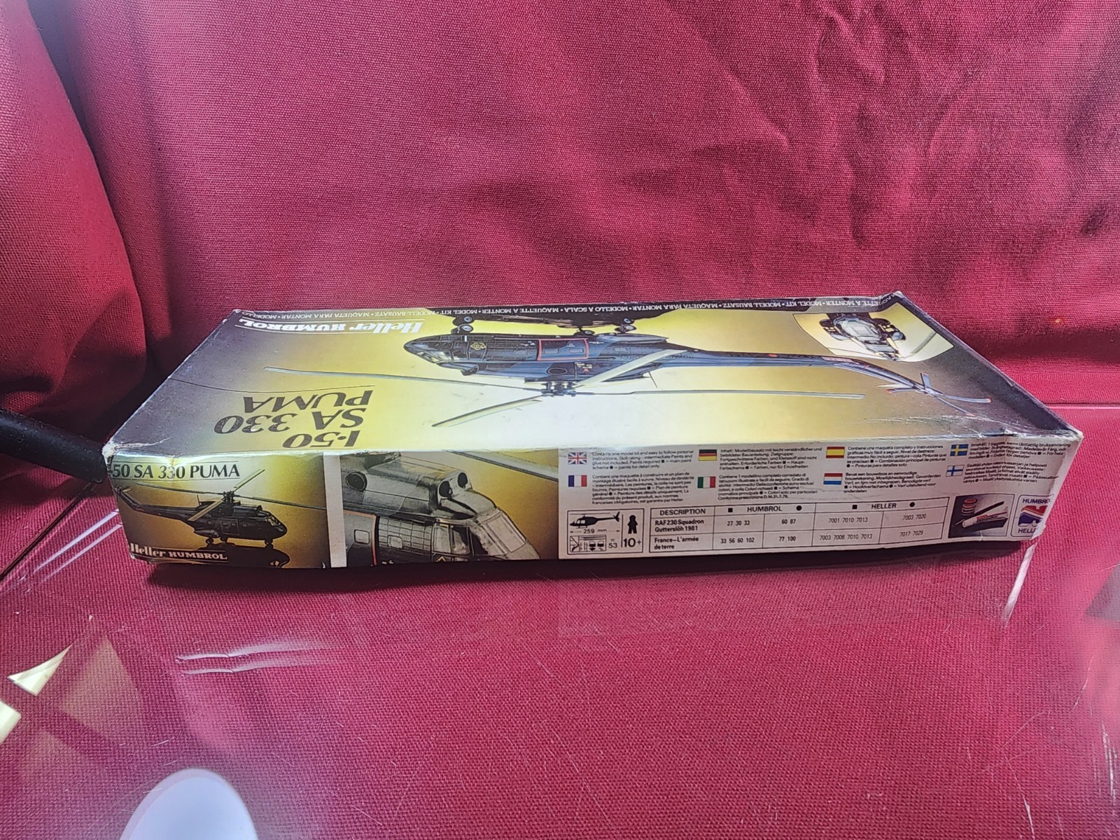 Heller Humbrol SA 330 Puma Helicopter 1:50 Model Kit #80481 Unbuilt... thumbnail 4