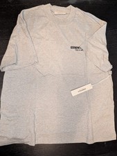 Fear of God Essentials T-Shirt Men  s Large Heather Gray Logo NWT