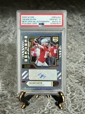 2025 Julian Sayin PSA GEM MT 10/10 AUTO  - PANINI SCORE NEXT ERA NIL AUTOGRAPHS 
