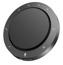 Conference Speaker and Microphone, Dual AI Mics with 360 Voice Pickup Clear