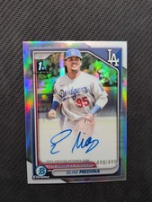 Elias Medina Bowman Chrome 2024 Refractor /499 Auto