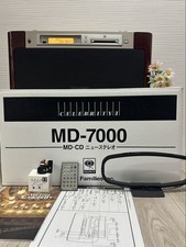 Lettore stereo compact disc mini disco Sony MD-7000 con telecomando JP JN02 6.0