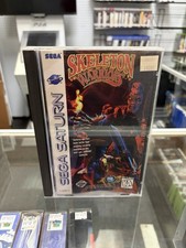 Skeleton Warriors (Sega Saturn, 1996) CIB w REG CARD
