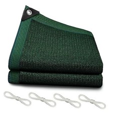 90 Blackish Green Shade Cloth, 10x6FT Resistant Garden Sun Shade Net, 10ftx6ft