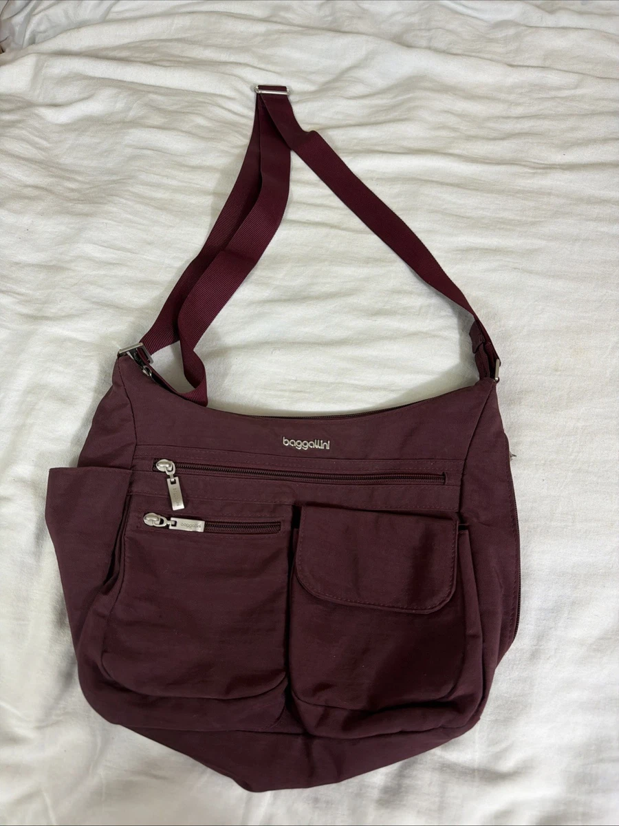 Baggallini Sling Backpack Womens OS Red Nylon Travel Crossbody Bag School NWT Baggallini | Bags | Baggallini Red Nylon Sling Bag | Poshmark main image 3