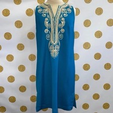 Lilly Pulitzer Carlotta Shift Dress Wave Blue. Size 10. Excellent condition.