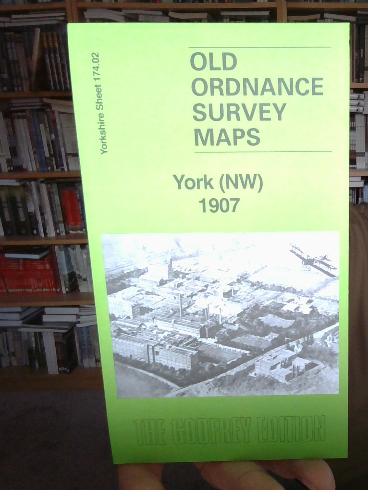 MAP OF York (NW) 1907 Yorkshire Sheet 174.02 by Alan Godfrey NEW 9781787218802
