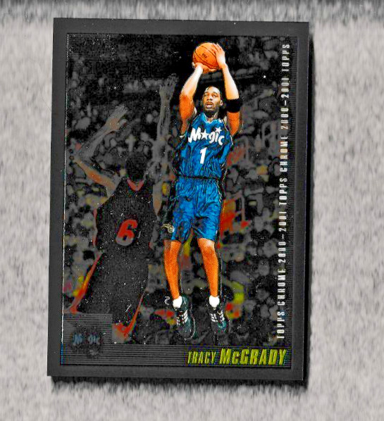 2000-01 Topps Chrome #117 TRACY McGRADY Orlando Magic Nr MINT to MINT