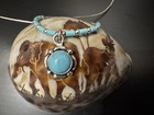 $298 Carolyn Pollack Sterling Silver Large  Turquoise  Southwestern  Necklace — photo 10