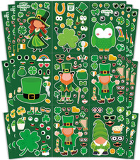 St Patricks Day Stickers - St Patricks Day Accessories - DIY Shamrock Stickers,S