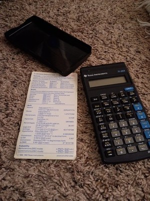 Texas Instruments Ti-35x Scientific Calculator With Cover 1994