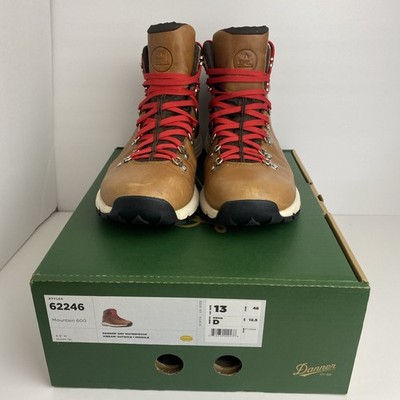 Danner 62246 Men's Mountain 600 4.5'' Saddle Tan Waterproof Hiking Boots  VGC CIB