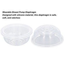 4 Pcs Silicone Diaphragm Wearable Breast Pump Parts Accessories Replacement