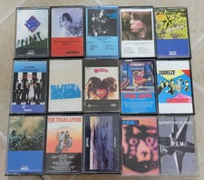 Rock Music Cassette Tapes
