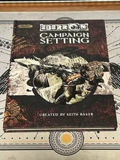 Eberron Campaign Setting Dungeons & Dragons Wizards of the Coast Book 1ST PRINT