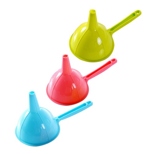 3PCS Kitchen Bottle Funnel Practical Small Funnels for Filling Bottles Water