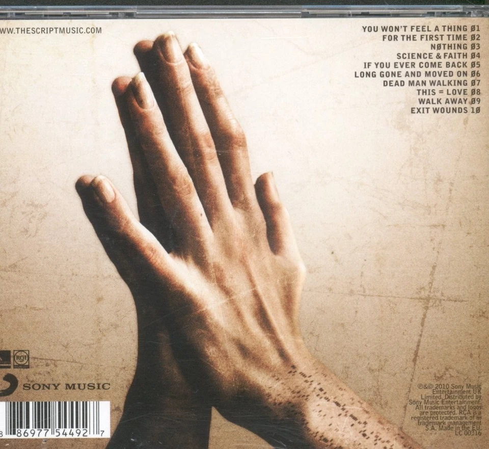 Script Science And Faith CD Europa Sony 2010 88697754492 - Bild 2 von 3