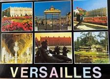 Versailles Editions Du Globe Vintage 16 Postcard Book France Souvenir NEW