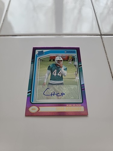2024 Donruss Chop Robinson Purple Rated Rookie Autograph SP SN# 53/150