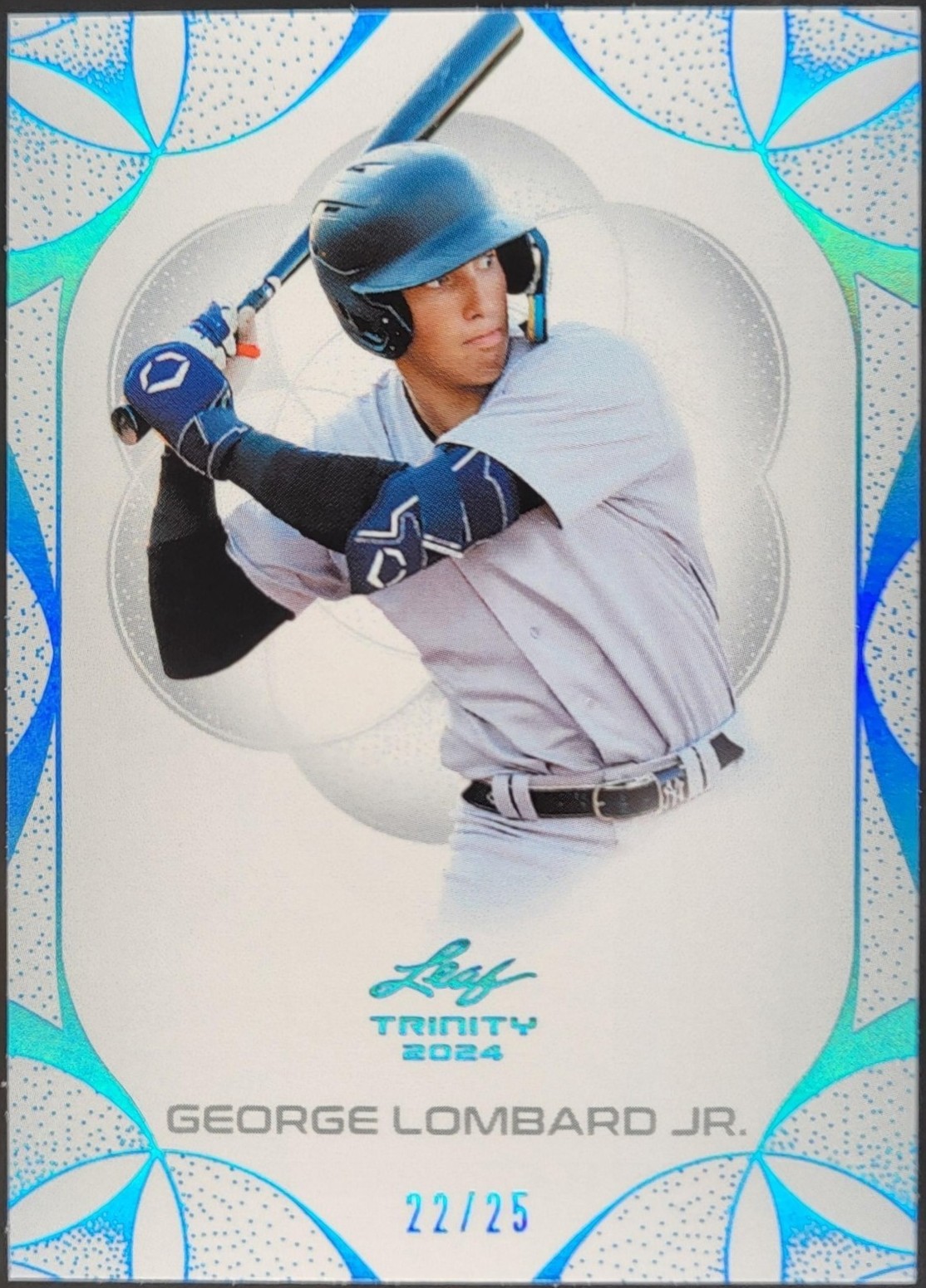 2024 Leaf Trinity - George Lombard Jr. #91 Platinum /25 (RC) for sale ...