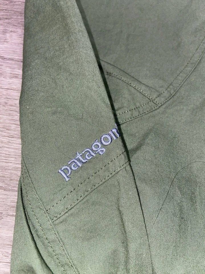 Pantalones Patagonia Venga Para Hombre 32x30 Verde Escalada Senderismo Pantalones Foto 4 de 4