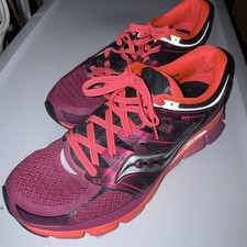 Saucony Zealot ISO Womens Running Shoes Purpl...