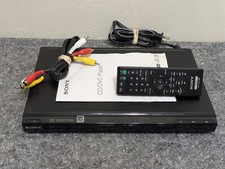 SONY DVP-SR200P DVD PLAYER w Remote, AV Cable...