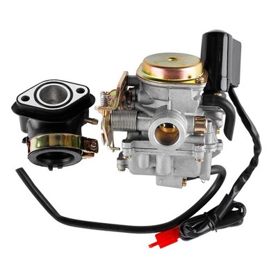 18mm Roller Vergaser 50cc für Rex RS 400/RS 450/RS 460/GY6 50cc/GY6 mit E-Choke
