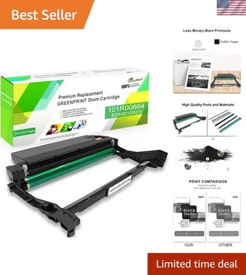 Quality Compatible Black Drum Cartridge for Xerox B205 B210 B215 - 10,000 Pages