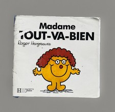Collection Monsieur Madame/ Hachette Jeunesse BD Livre/ Madame Tout-Va-Bien 1992