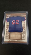 RONDELL WHITE BRONZE GAME USED LUMBER RELIC 2025 Leaf Lumber #GL-104 EXPOS /45