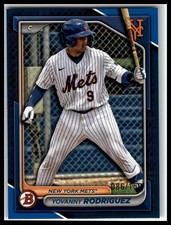 2024 Bowman Draft #BD-175 Yovanny Rodriguez Blue Border #/150