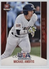 2015 Panini USA Baseball Box Set 18U National Team Michael Amditis #29 4m0