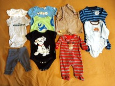 Carter's, Circo, Disney, RBX, Infant Boys Clothing Lot of 10 Sizes NB-9m B292