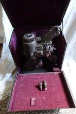 VTG Bell & Howell Filmo Diplomat 57-X 16mm Film Projector in case -untested
