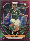 2025 Prizm FIFA World Cup PURPLE Pulsar Jose Lopez #152 Palmeiras 50/75 Card!