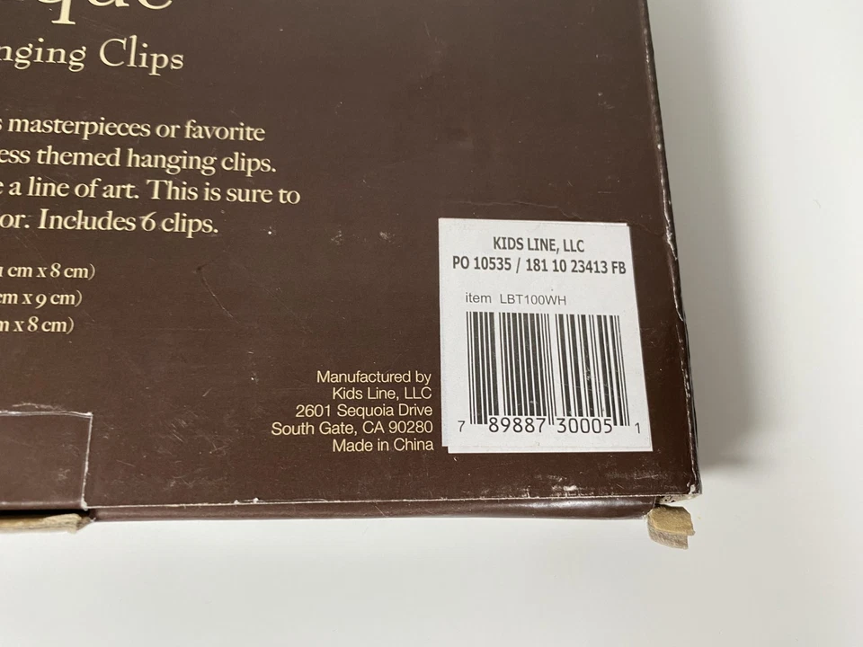 Pequeña Boutique Princesa Arte Clips Colgantes Pared Niños Habitación Guardería Bebés R Us Foto 3 de 3