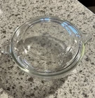 Vintage Pyrex 019 20oz Clear Individual Glass Bowl and Lid Set USA Made